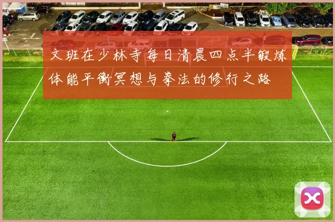文班在少林寺每日清晨四点半锻炼体能平衡冥想与拳法的修行之路